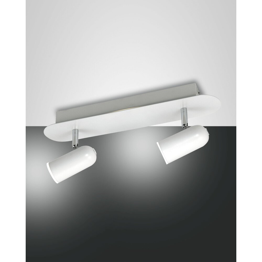 Fabas Luce Spotty Deckenleuchte LED Weiß, 2-flammig main product photo
