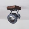 Herford Deckenleuchte Holz dunkel, 1-flammig