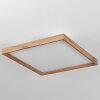 Longvic Deckenpanel LED Braun, Holzoptik, Schwarz, 1-flammig