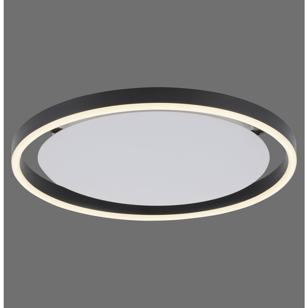 Leuchten Direkt RITUS Deckenleuchte LED Anthrazit, 1-flammig