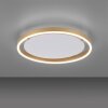 Leuchten Direkt RITUS Deckenleuchte LED Messing, 1-flammig
