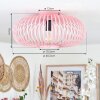 Oravi Deckenleuchte Rosa, 1-flammig