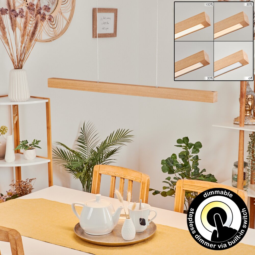 Mixto Pendelleuchte LED Naturfarben, 1-flammig main product photo