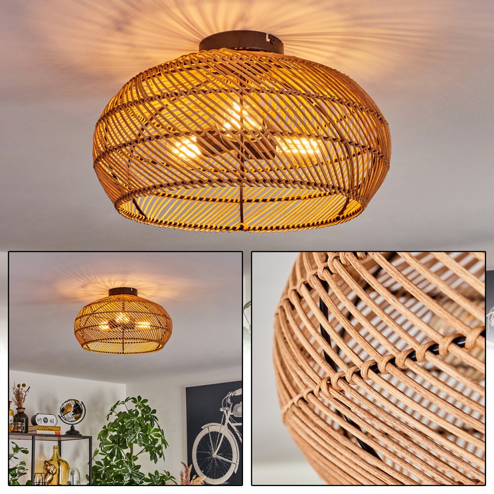 Brandala Deckenleuchte 40 cm Schwarz, 3-flammig main product photo
