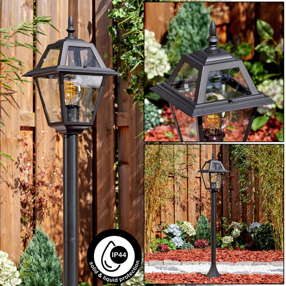 Fornelos Wegeleuchte Schwarz, 1-flammig main product photo