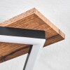 Cascada Deckenleuchte LED Braun, Holzoptik, Schwarz, 1-flammig