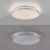 Leuchten Direkt KYLE Deckenleuchte LED Silber, 1-flammig