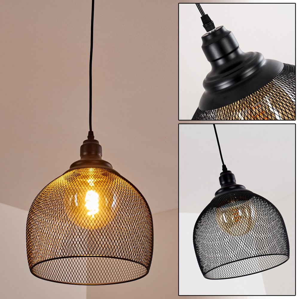 Moholm Hängeleuchte Schwarz, 1-flammig main product photo