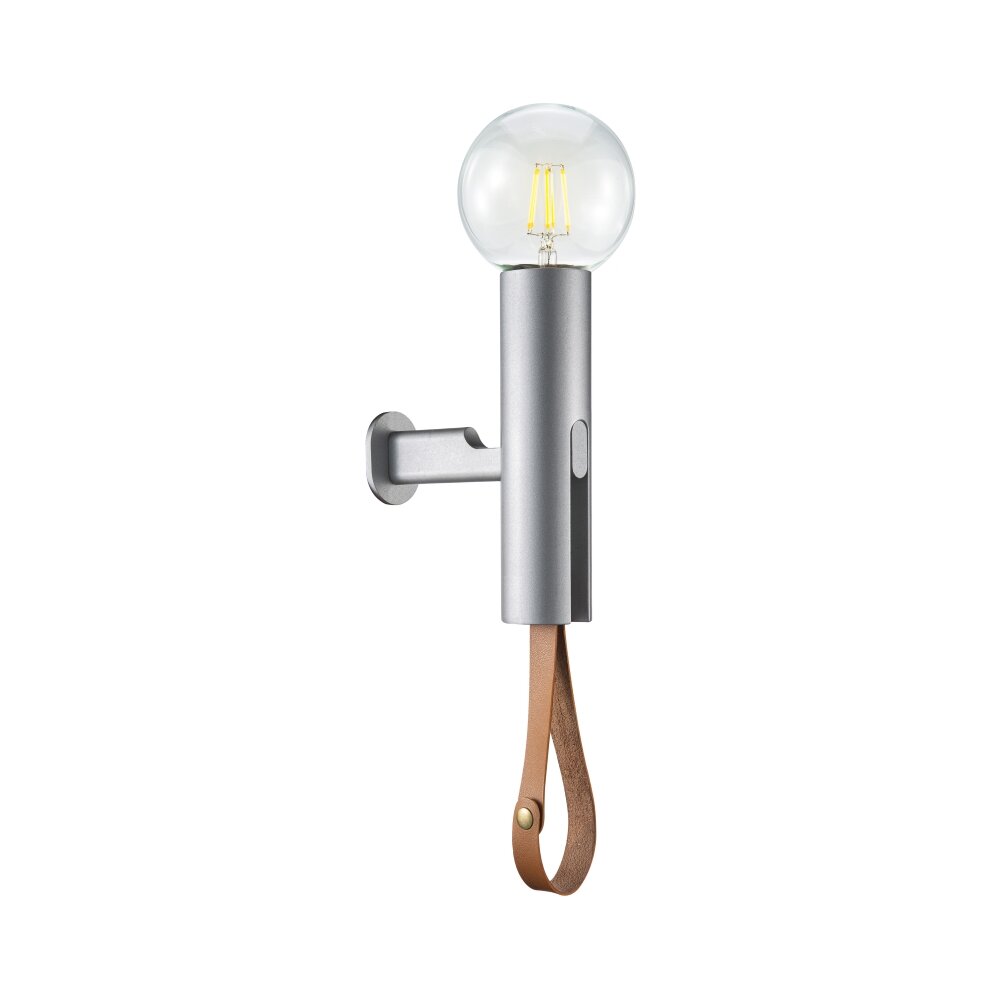 Leuchten Direkt TURN ME Wandleuchte Edelstahl, 1-flammig main product photo