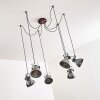 Hora Hängeleuchte Silber, 6-flammig