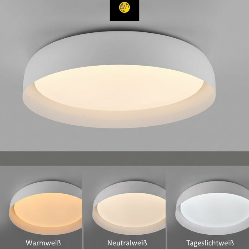 Verschiedene Lichtfarben