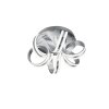 Trio Leuchten CARRERA Deckenleuchte LED Aluminium, 1-flammig