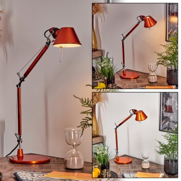 Artemide TOLOMEO MICRO Tischleuchte Orange, 1-flammig