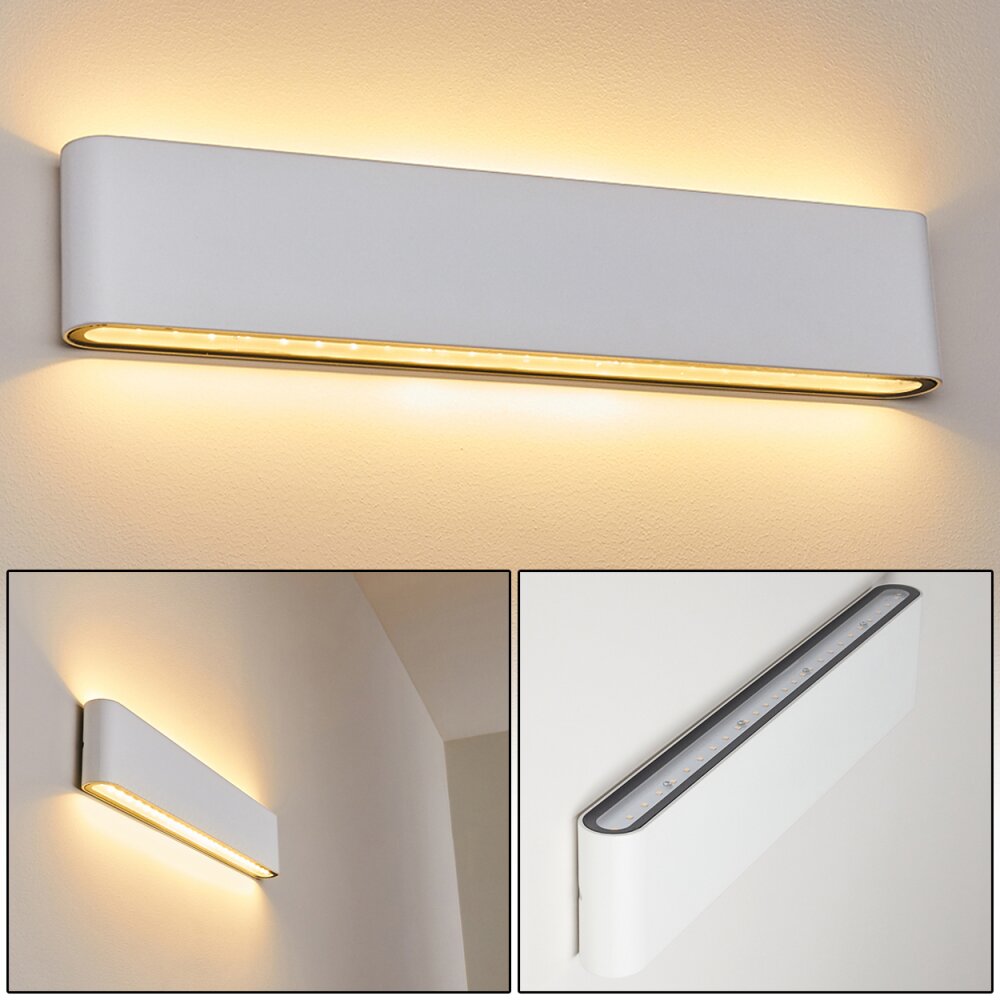 Tinglev Wandleuchte LED Weiß, 2-flammig main product photo
