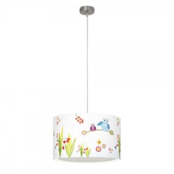Brilliant Leuchten Birds Pendelleuchte Bunt, Weiß, 1-flammig