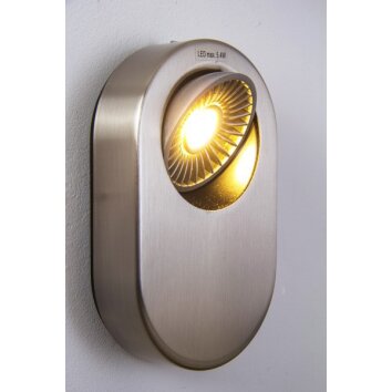 Granada Wandleuchte LED Nickel-Matt, 1-flammig