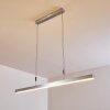 Airolo Pendelleuchte LED Chrom, Nickel-Matt, 3-flammig