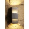 Konstsmide MONZA Außenwandleuchte LED Edelstahl, 2-flammig