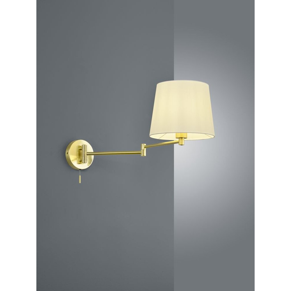 Trio Leuchten LYON Wandleuchte Messing, 1-flammig main product photo