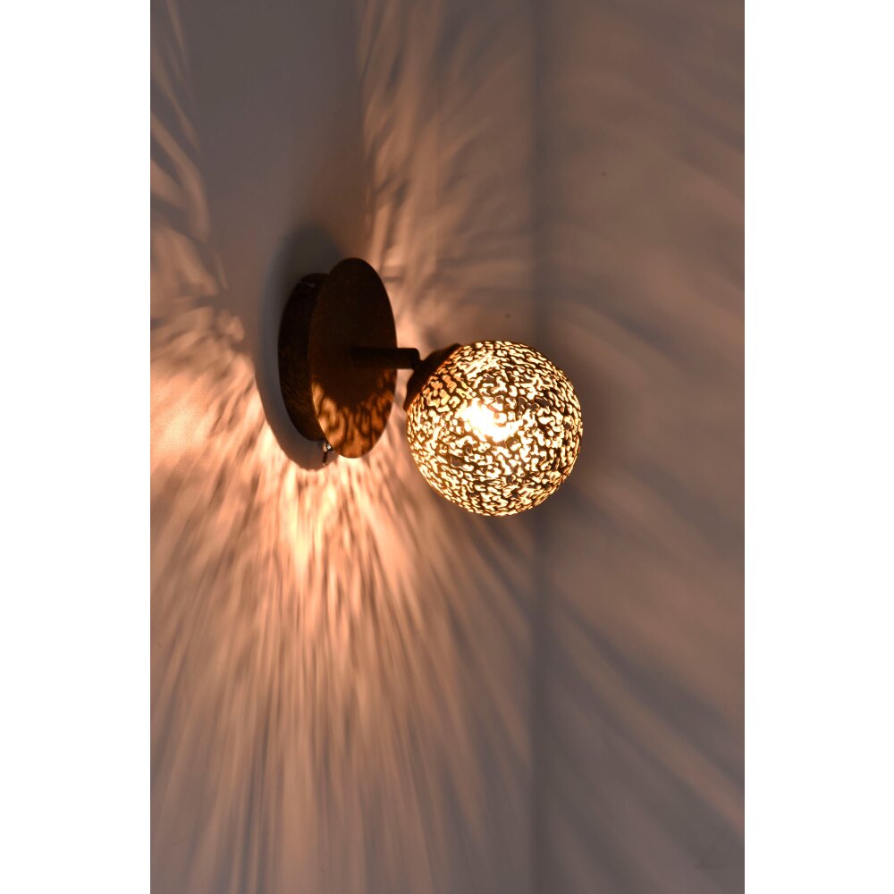 Paul Neuhaus GRETA Wandleuchte Rostfarben, 1-flammig main product photo