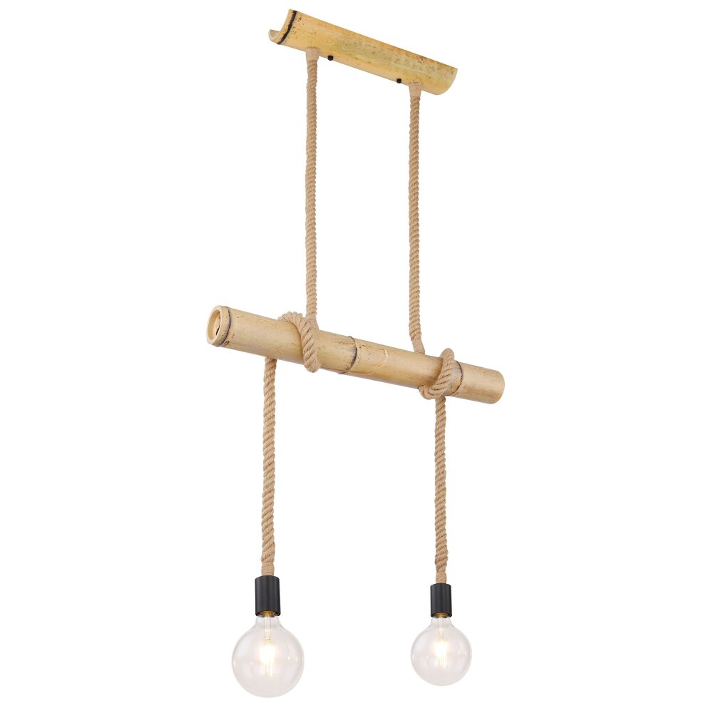 Globo FRAGNO Hängeleuchte Schwarz, 2-flammig main product photo