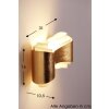 Selene IONICA Wandleuchte LED Gold, 1-flammig