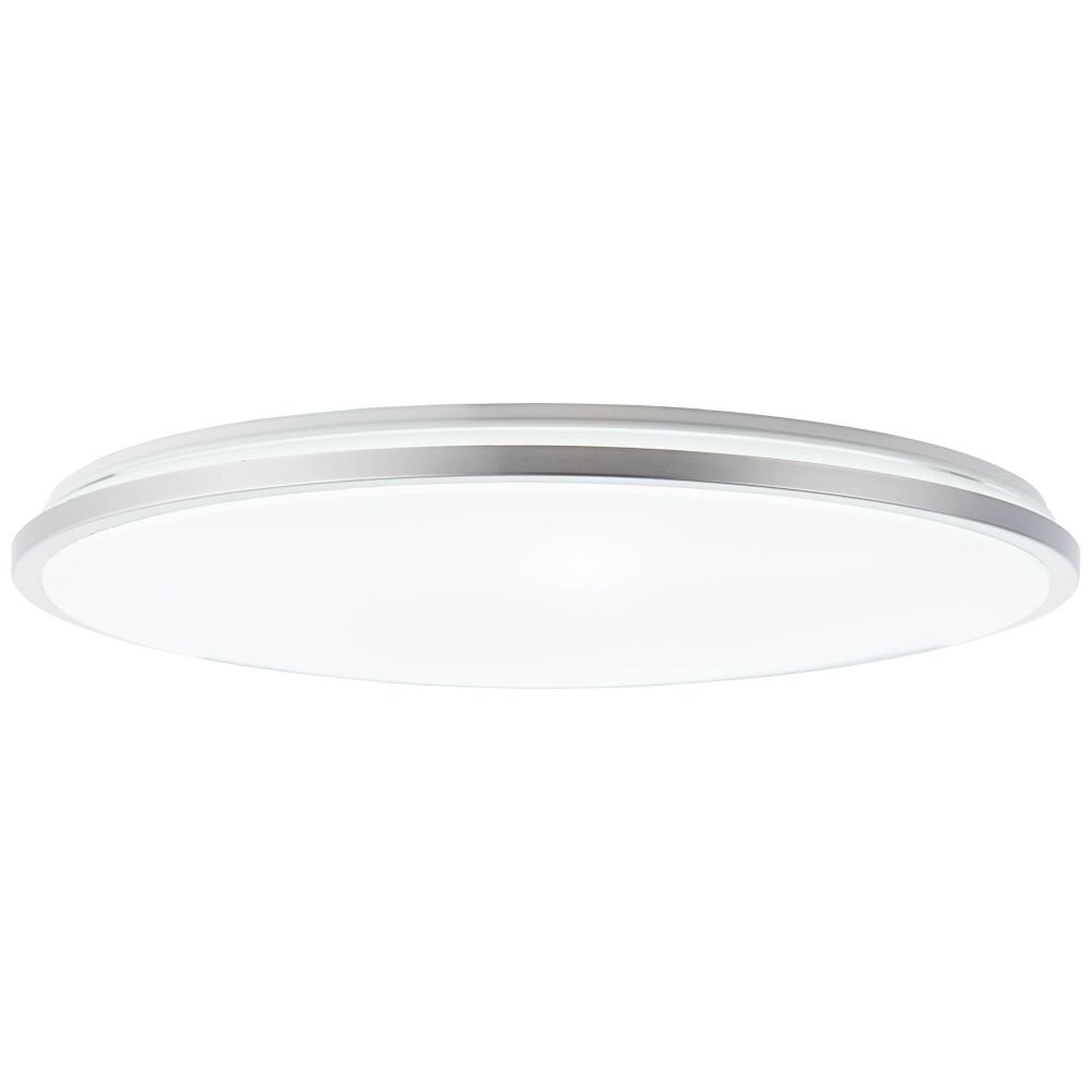Brilliant Jamil Deckenleuchte LED Silber, Weiß, 1-flammig, Fernbedienung