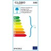 Globo BOWLE II Außenlampe Edelstahl, Transparent, Klar, 1-flammig
