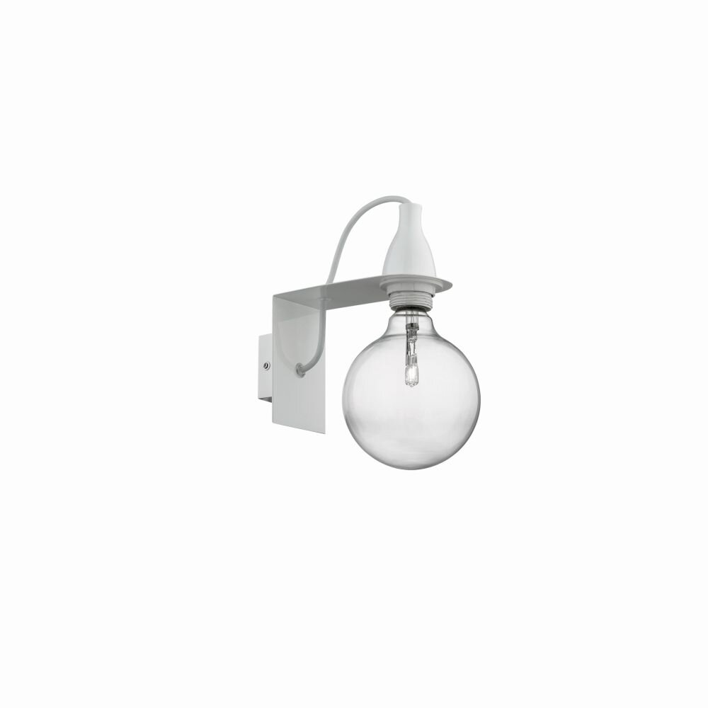 Ideal Lux MINIMAL Wandleuchte Weiß, 1-flammig main product photo