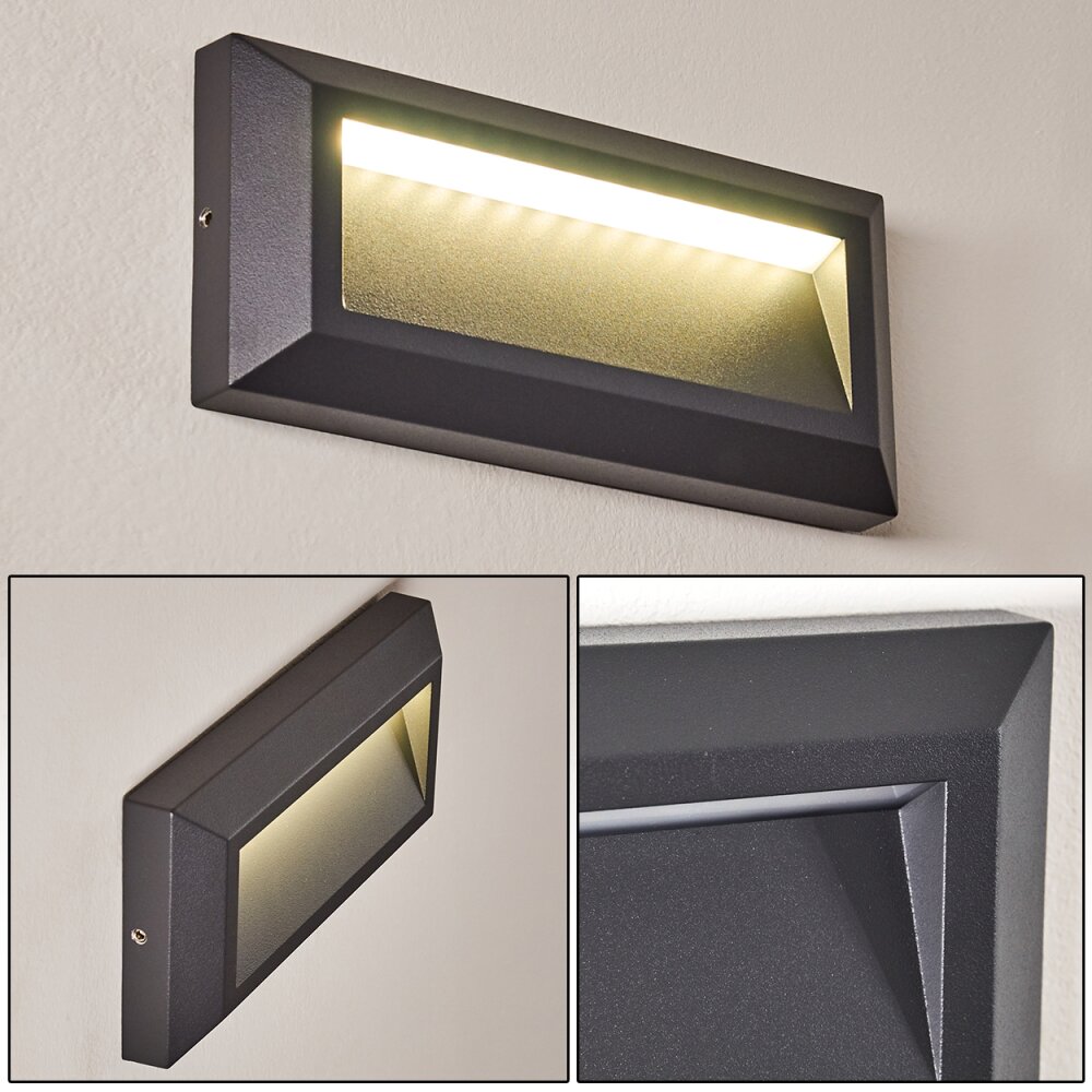 Alkmaar Außenwandleuchte LED Anthrazit, 1-flammig main product photo