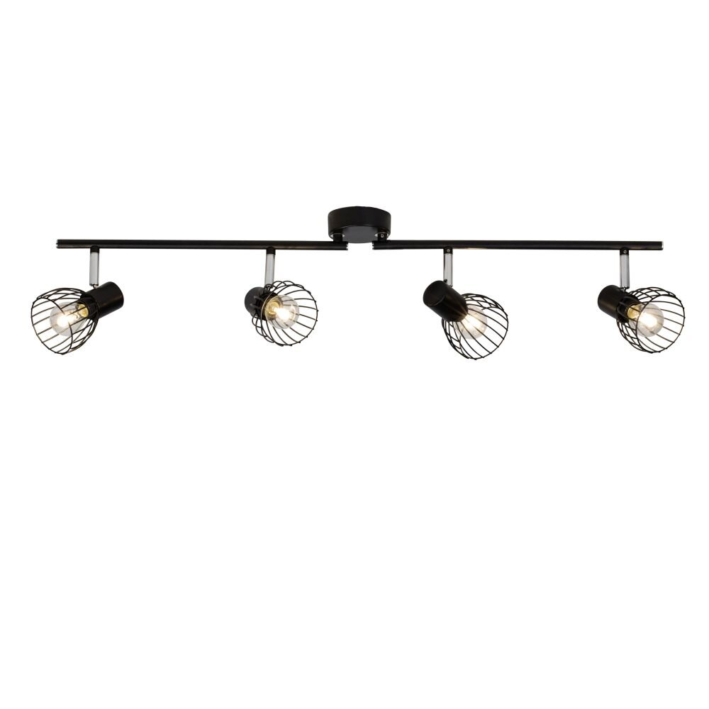 Brilliant Blacky Deckenleuchte Schwarz, 4-flammig main product photo