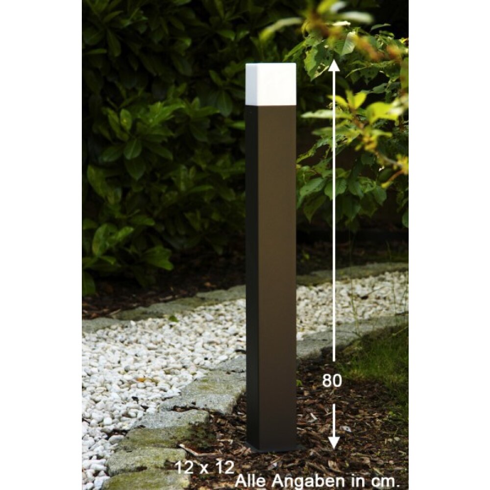 Trio Leuchten HUDSON Außenstehleuchte Schwarz, 1-flammig main product photo