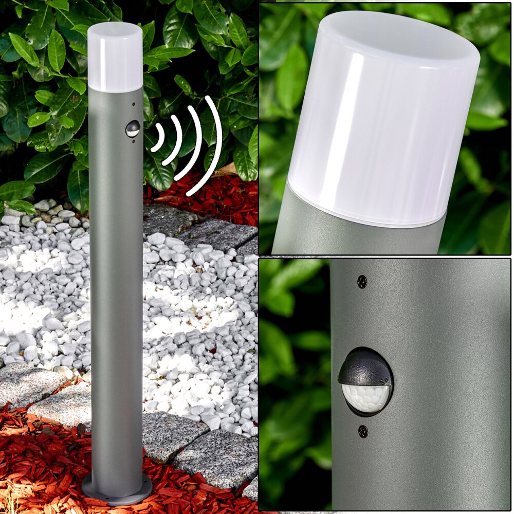 Buhrkall Wegeleuchte Anthrazit, 1-flammig, Bewegungsmelder main product photo