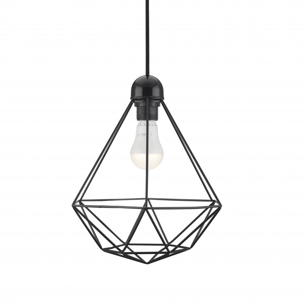 Nordlux TEES Pendelleuchte Schwarz, 1-flammig main product photo