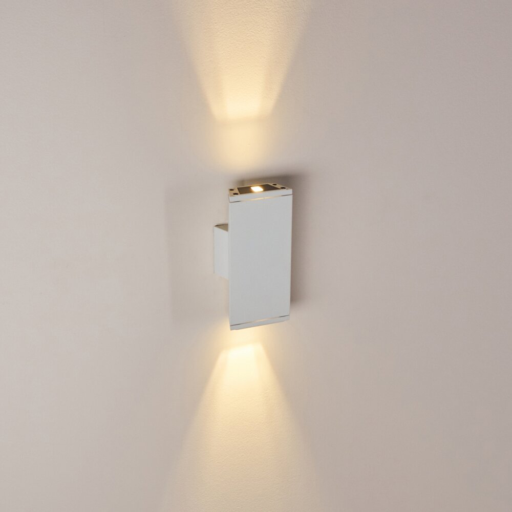 Roseau Wandleuchte LED Weiß, 1-flammig