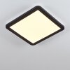 Siguna LED Panel Schwarz, Weiß, 1-flammig