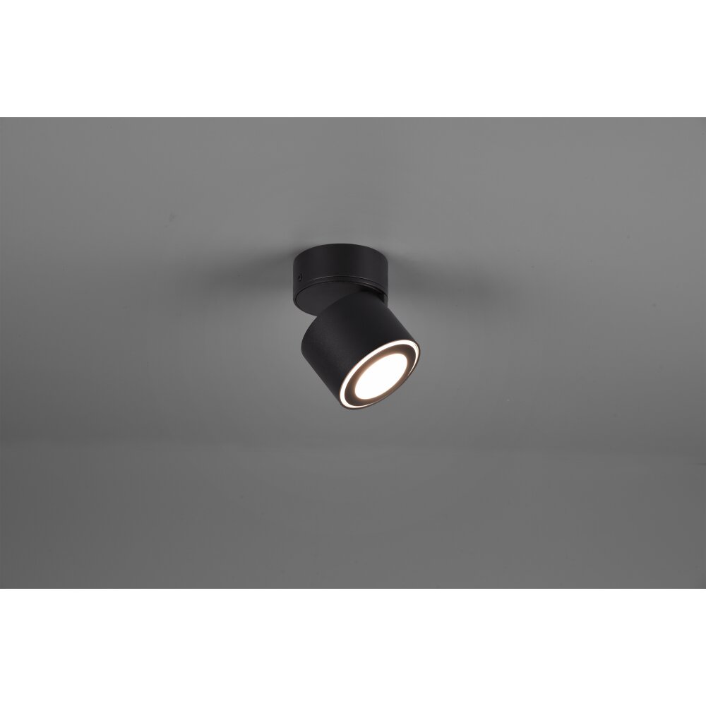 Trio Taurus Deckenleuchte LED Schwarz, 2-flammig main product photo