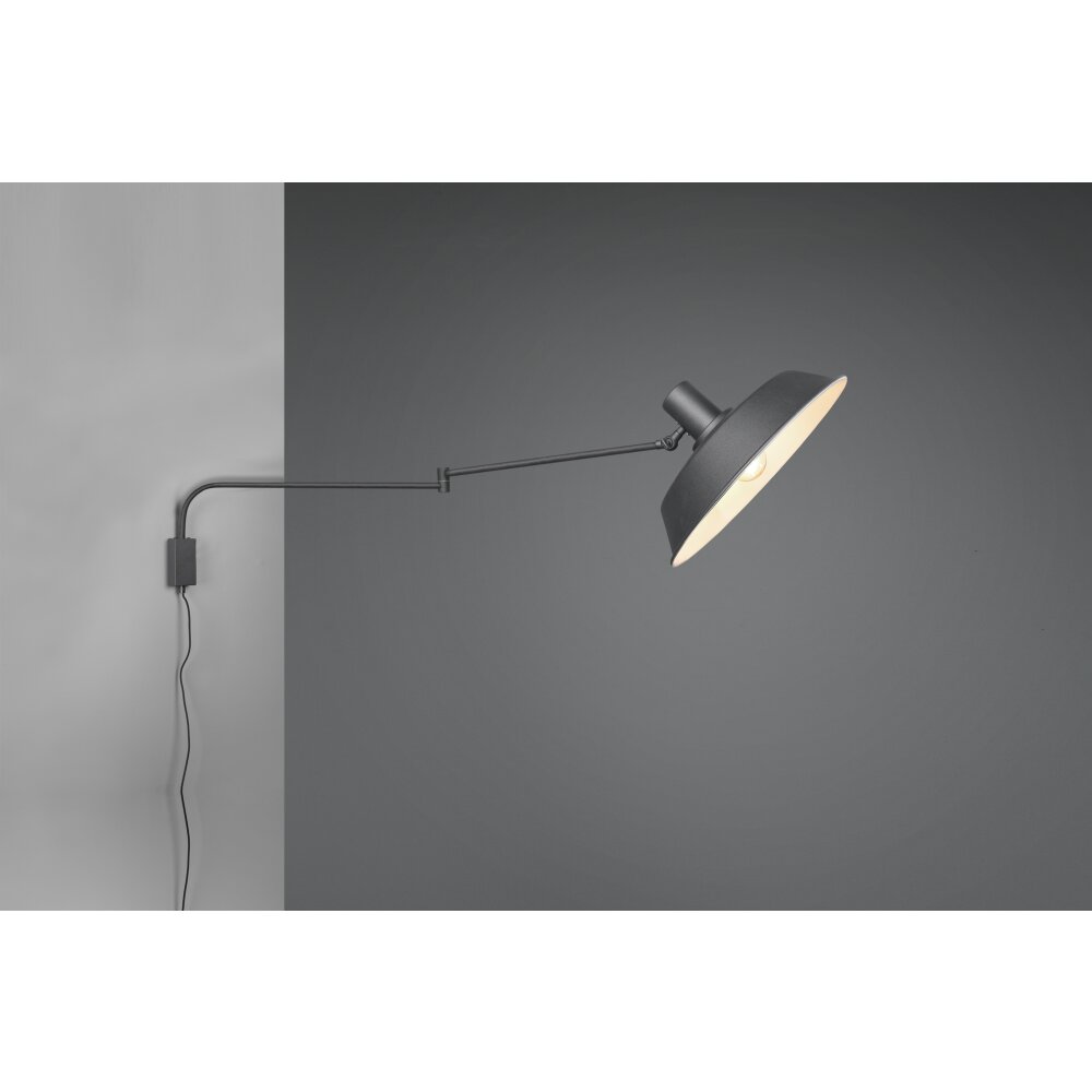 Trio Bolder Wandleuchte LED Schwarz, 1-flammig main product photo