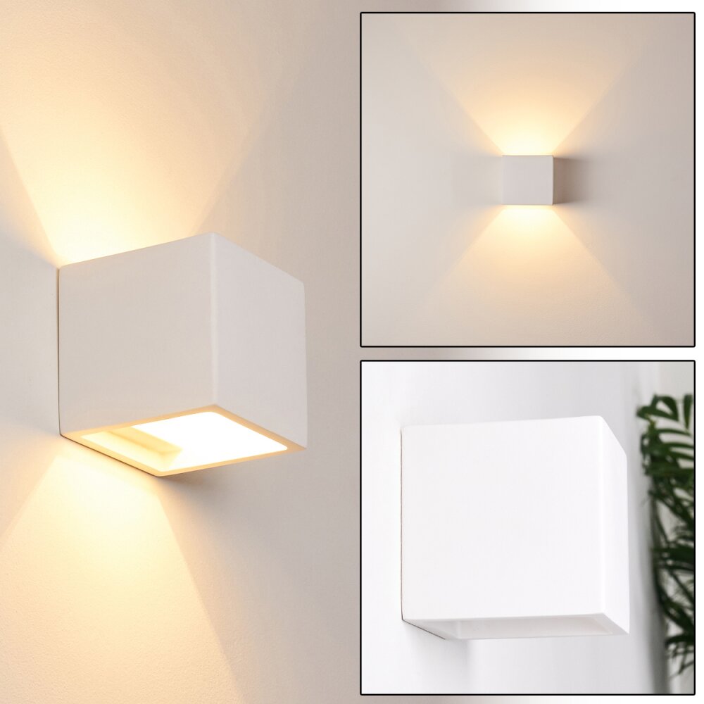 Braslo Wandleuchte Weiß, 1-flammig main product photo