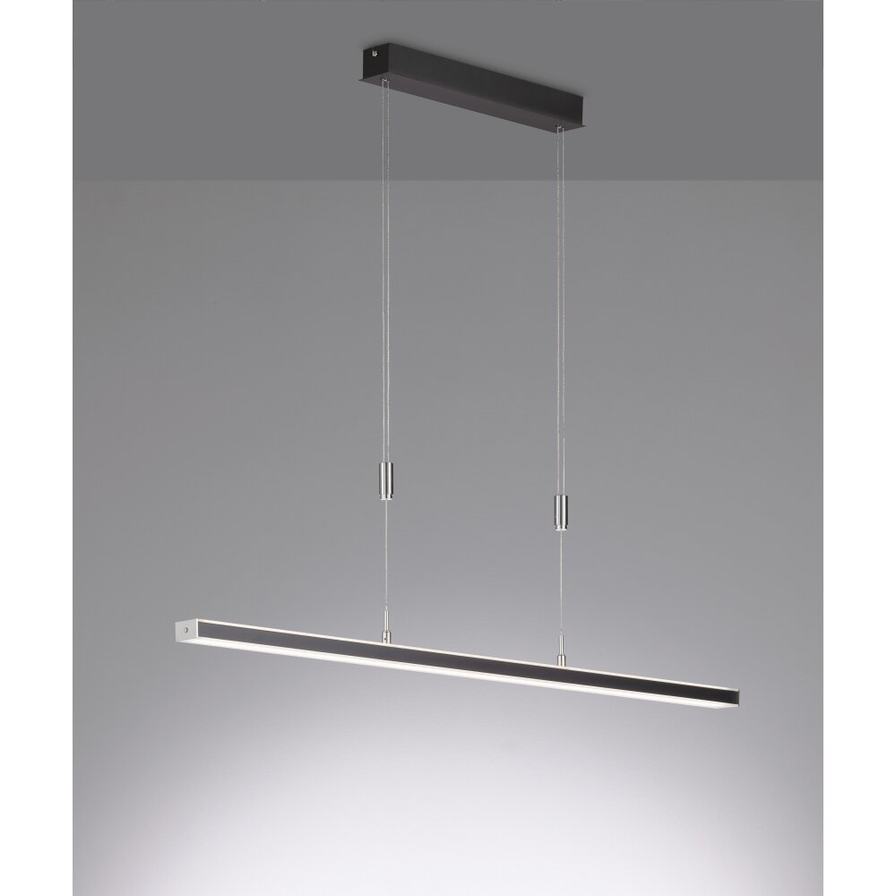 Fischer & Honsel Vitan Pendelleuchte LED Schwarz, 1-flammig main product photo