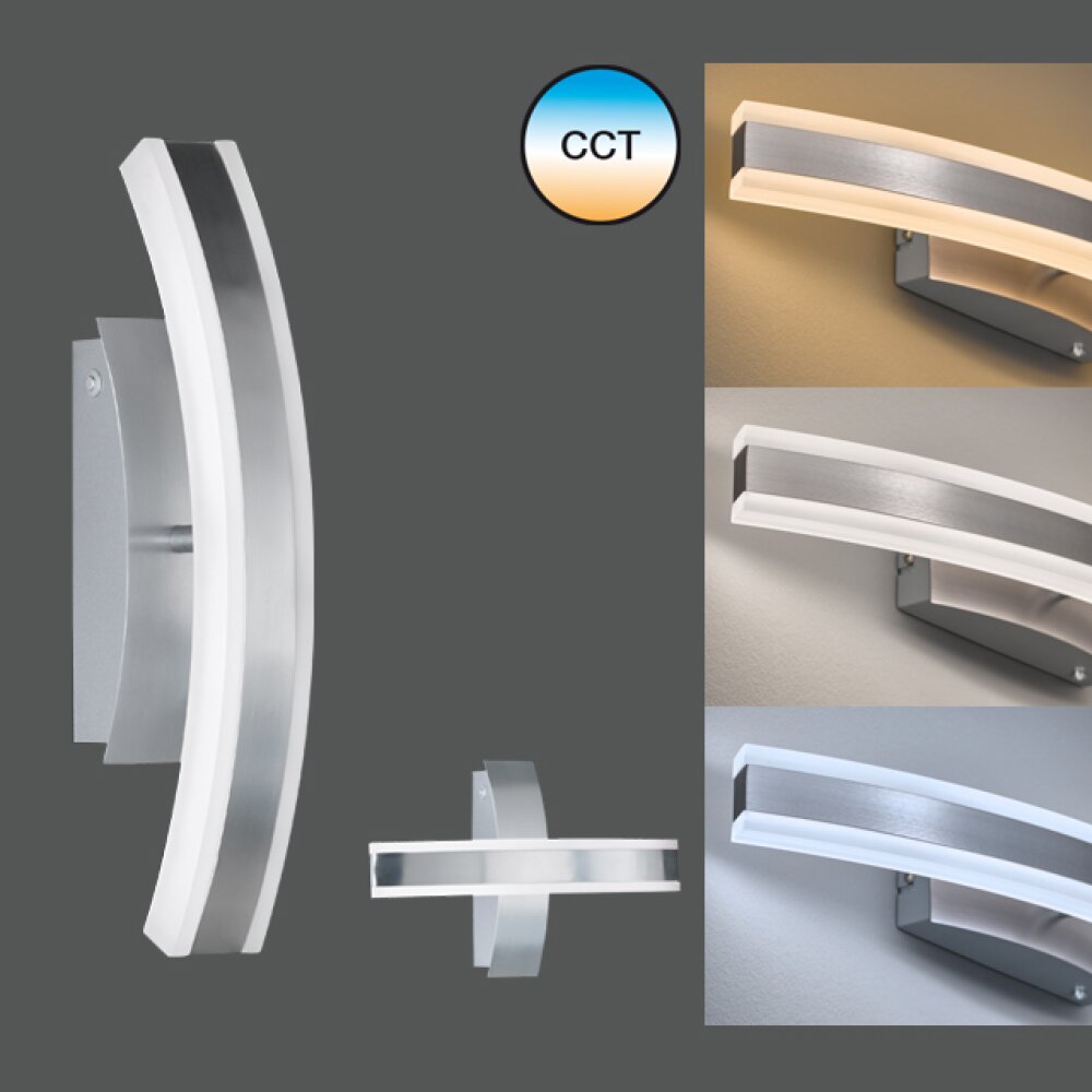 Fischer & Honsel Stiff Wandleuchte LED Aluminium, 1-flammig main product photo