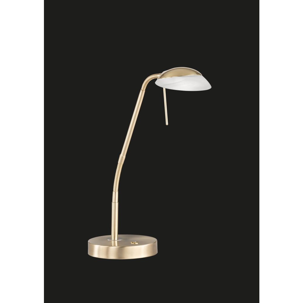 Fischer & Honsel Pool Tischleuchte LED Messing, 1-flammig, Bewegungsmelder main product photo