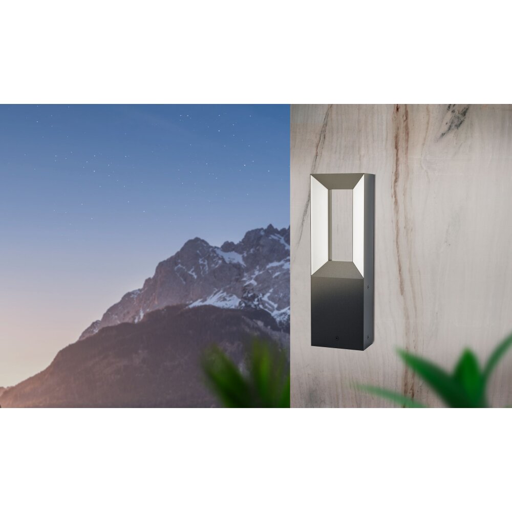 Eglo RIFORANO Wegeleuchte LED Schwarz, 2-flammig main product photo