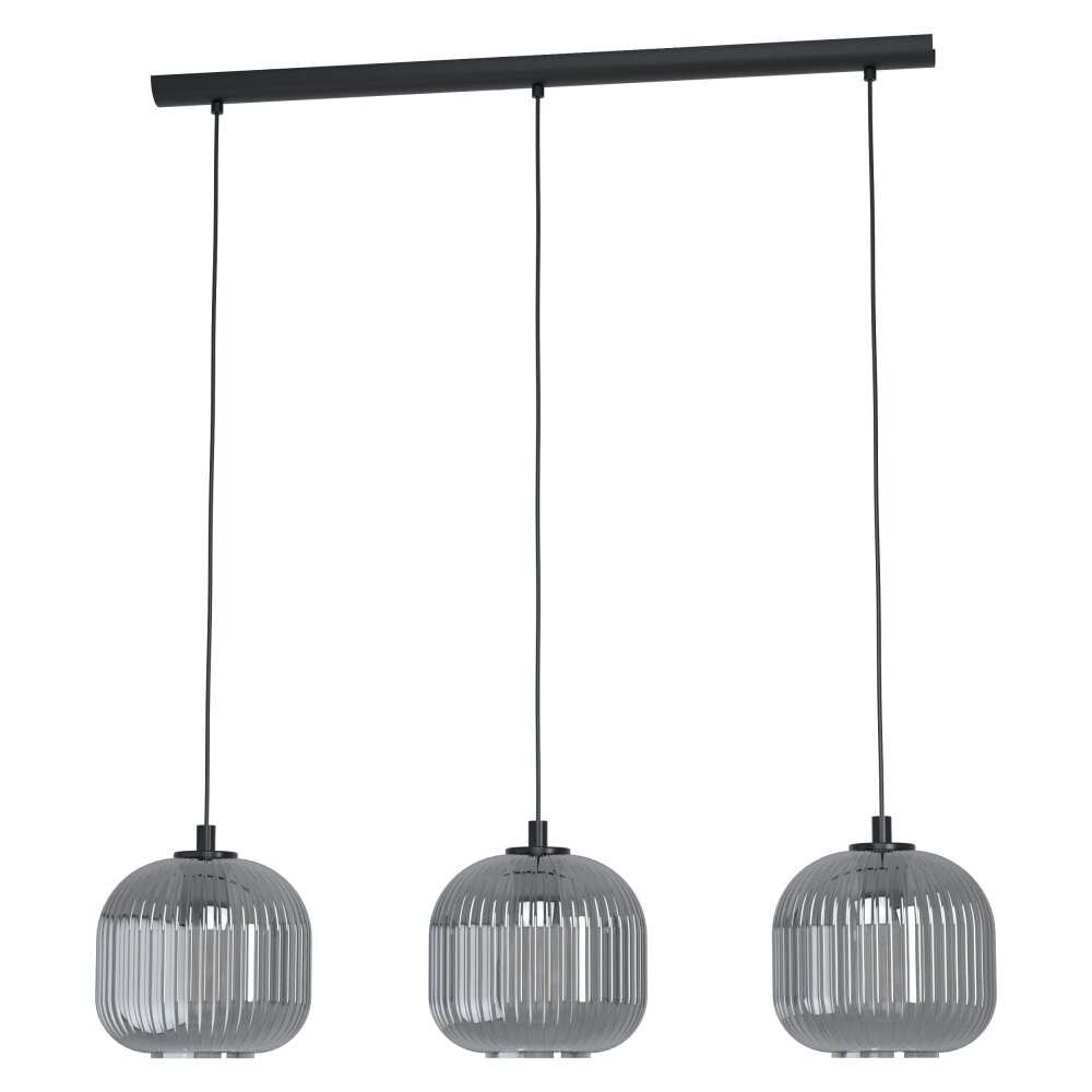 Eglo MANTUNALLE Hängeleuchte Schwarz, 3-flammig main product photo