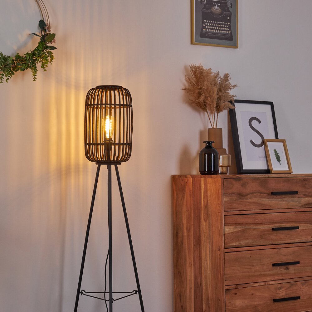 Teheran Stehleuchte Schwarz, 1-flammig main product photo