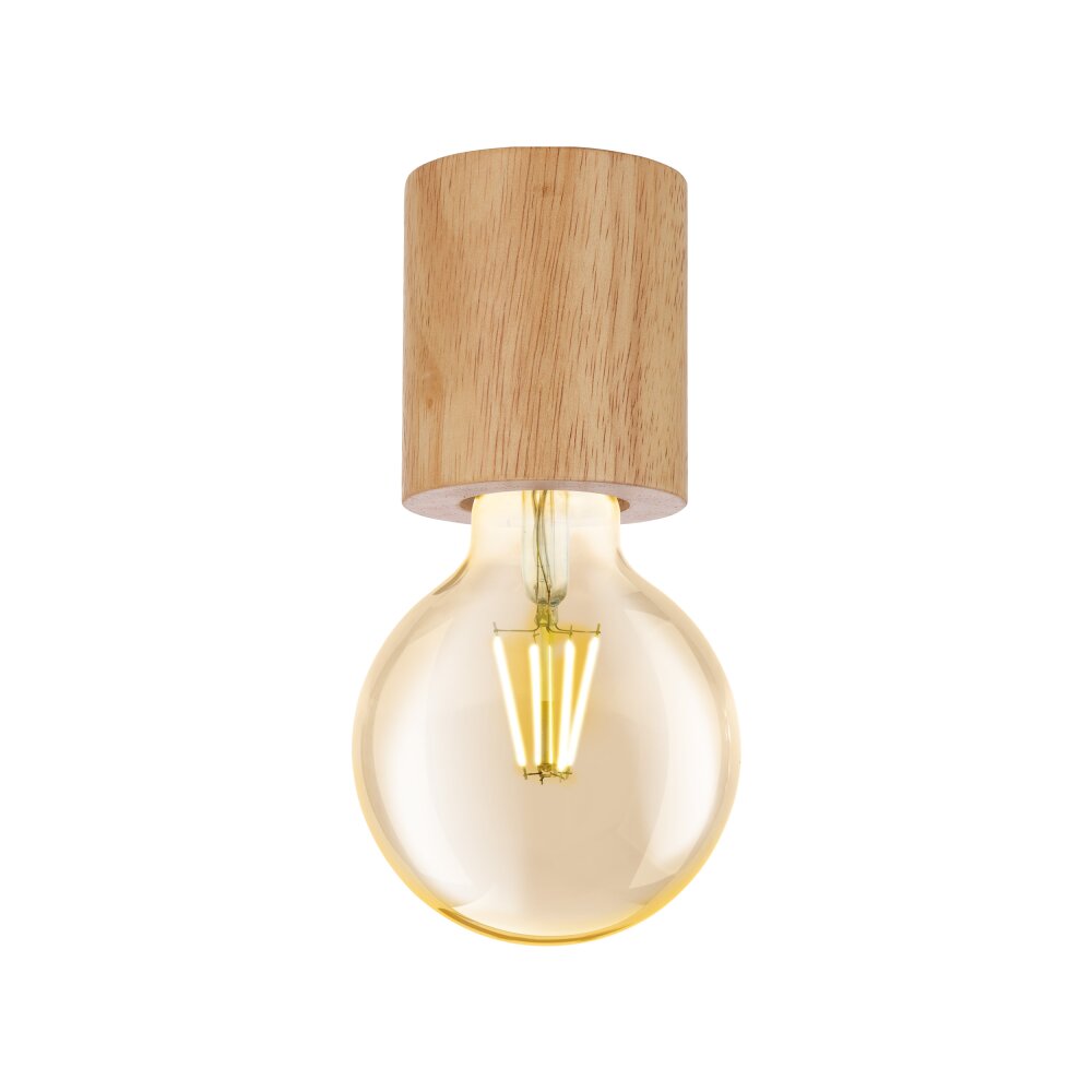 Eglo TURIALDO Deckenleuchte Braun, 1-flammig main product photo