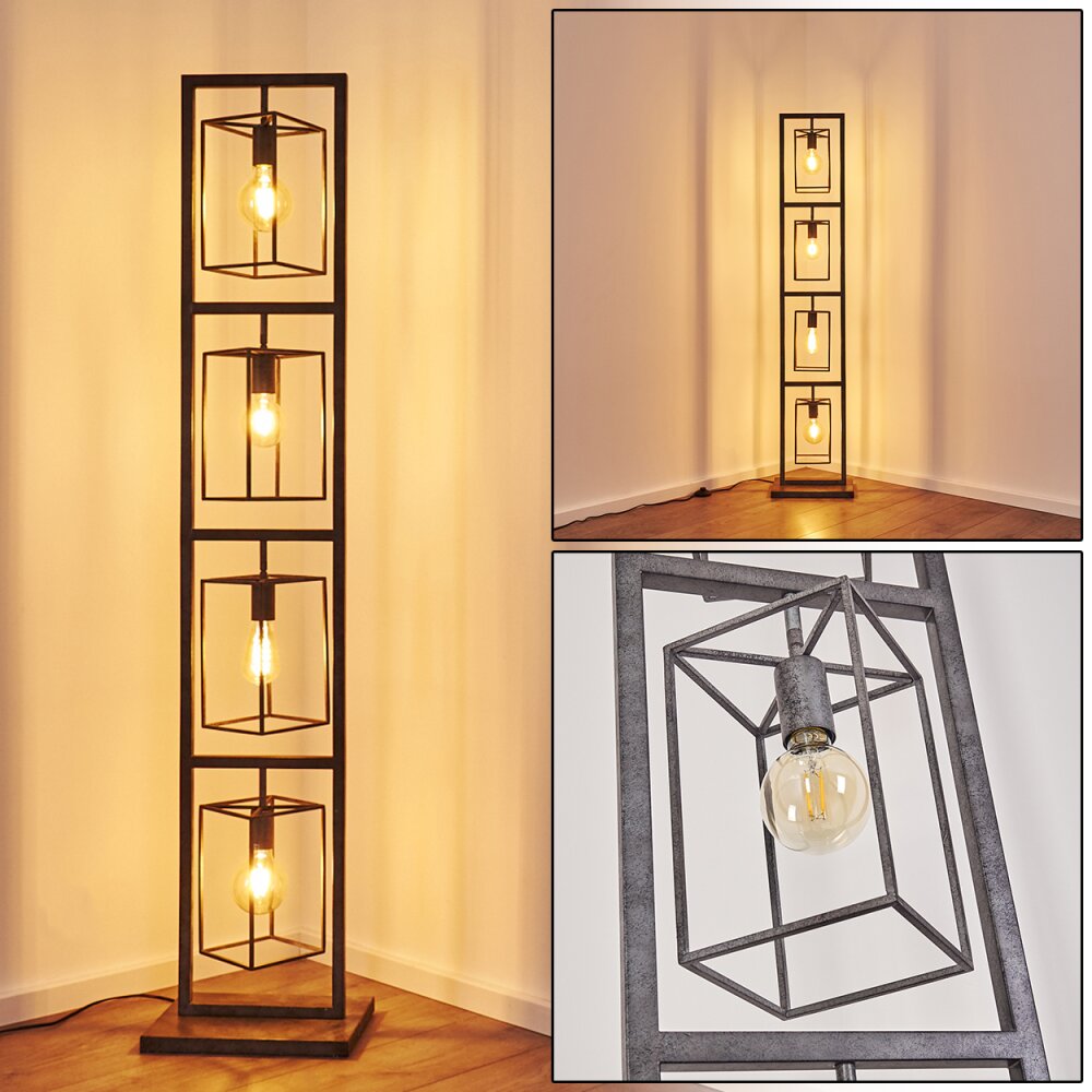 Westbroek Stehleuchte Silber, 4-flammig main product photo