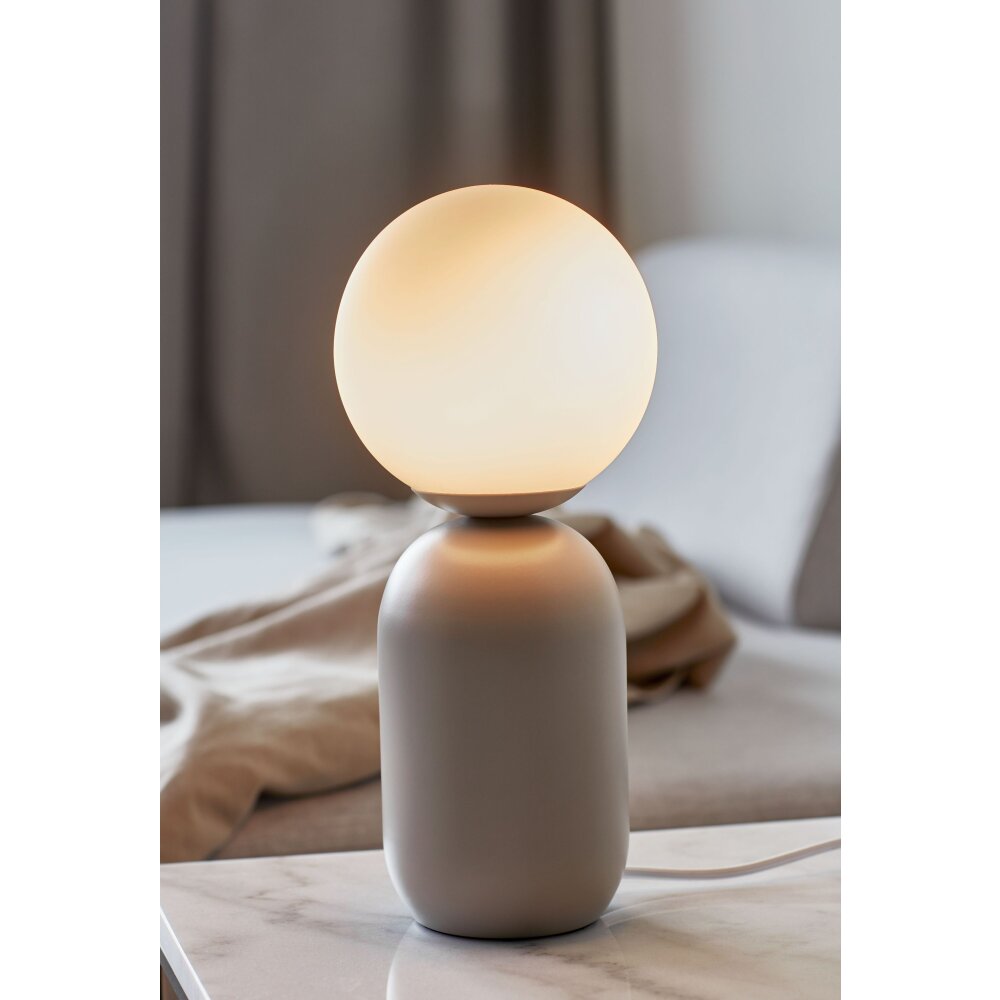 Nordlux NOTTI Tischleuchte Grau, 1-flammig main product photo