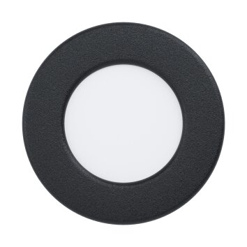 Eglo FUEVA Einbauleuchte LED Schwarz, 1-flammig Eglo FUEVA Einbauleuchte LED Schwarz, 1-flammig