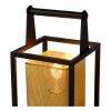 Lucide SANSA Tischlampe Schwarz, 1-flammig